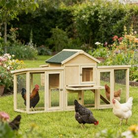 Wooden chicken coop, chicken cage, chicken coop