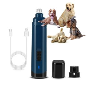 Rechargeable Pet Nail Grinder for Dogs & Cats Claw Care