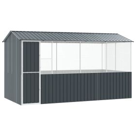Bird Cage Anthracite 161.42 x 82.68 x 90.55 in Galvanised Steel