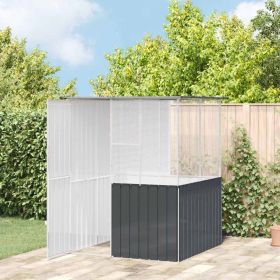 Bird Cage Anthracite 64.96 x 64.96 x 78.74 in Galvanised Steel