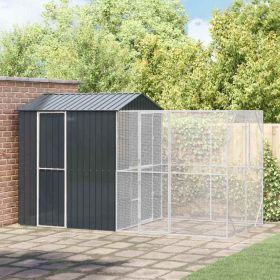 Bird Cage Anthracite 418 x 210 x 247 cm Galvanized steel