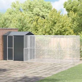 Bird Cage Anthracite 621 x 208 x 247 cm Galvanized steel