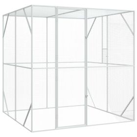 Bird Cage Anthracite 209 x 202 x 214 cm Galvanized steel