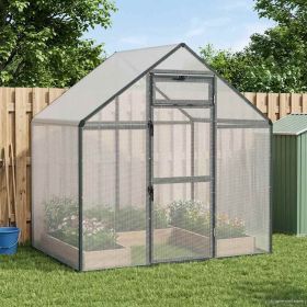 Bird Cage Anthracite 71.46 x 43.50 x 68.31 in Welded Wire Mesh