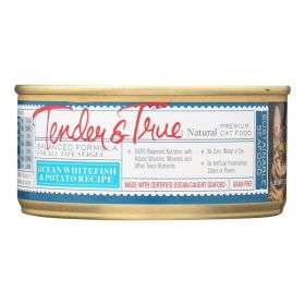 Tender & True Cat Food Ocean Whitefish And Potato - Case Of 24 - 5.5 Oz