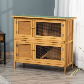 Solid Wood Rabbit Hutch ( Amazon Shipping)(Prohibited by WalMart)