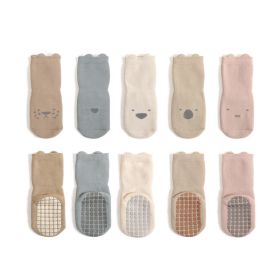 Combed Cotton Socks For Boys And Girls (Option: Five piece set-S)