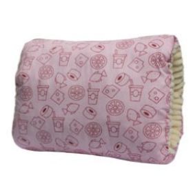 Adjustable Baby Cotton Nursing Arm Pillow Breastfeeding Washable Baby Infant Nursing Breastfeeding Pillow Cushion Arm Pad (Option: Pink Juice-25X23CM)