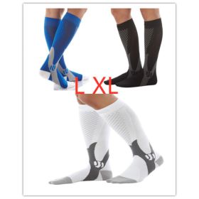 Compression Socks For Men&Women Best Graduated Athletic Fit For Running Flight Travel Boost Stamina Circulation&Recovery Socks (Option: Mixcolor set-L XL)