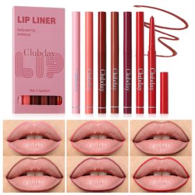 Lip Makeup Natural Three-dimensional Durable Waterproof Lipliner Integrated Outline Smooth Lipliner Suit (Option: 05)
