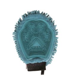 DGS Pet Products - Dirty Dog Grooming Mitts - 10" x 7" x 1" (Color: Pacific Blue)