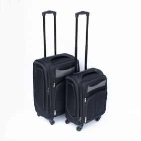 Oxford Cloth Suitcase (Option: Black)